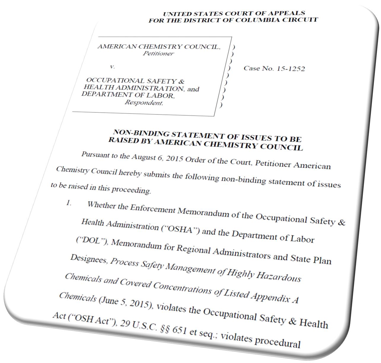 OSHA Engages in Backdoor Rulemaking — Courtesy of the Supreme Court